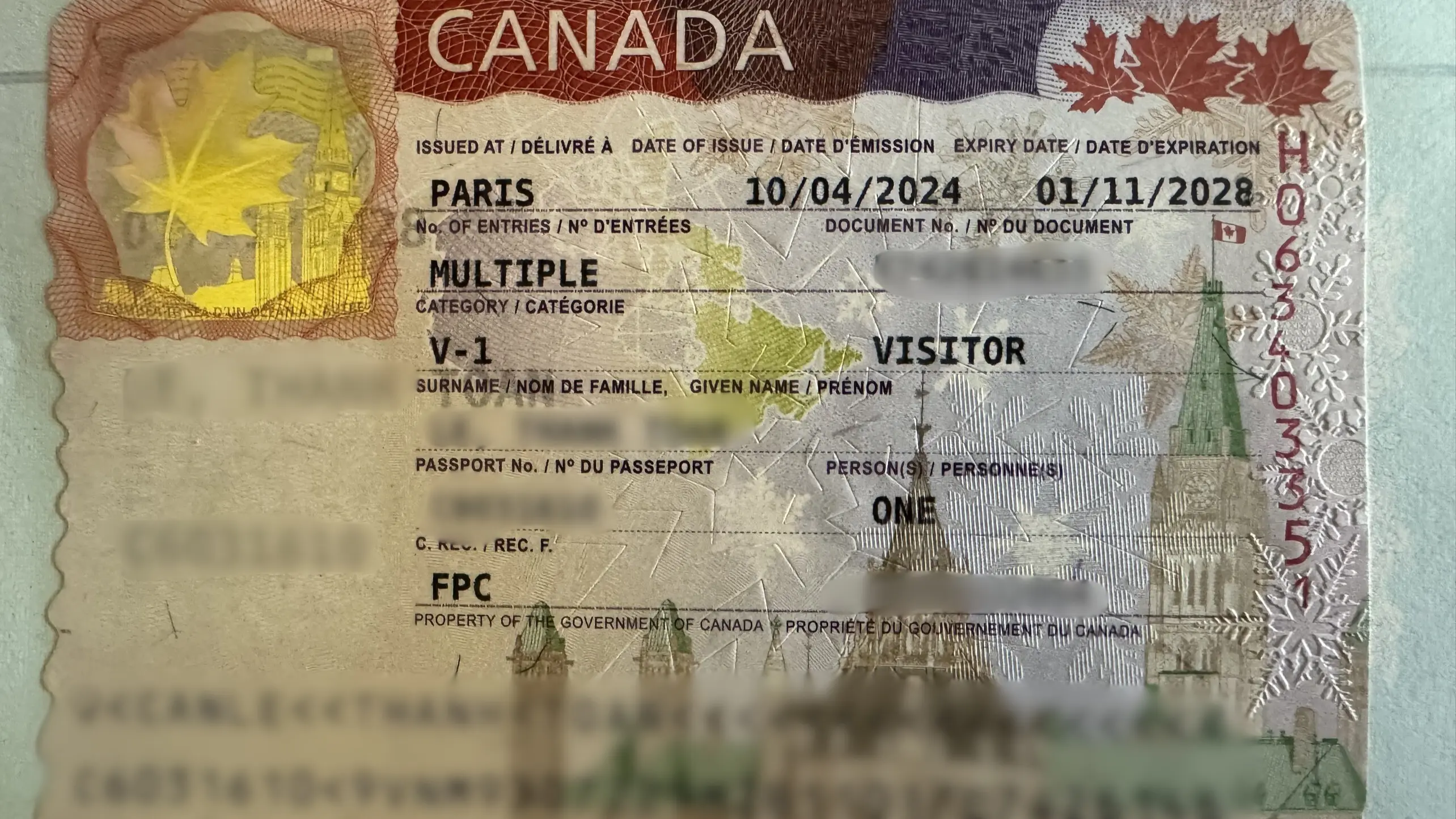 Kết quả Visa 1