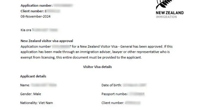 Kết quả Visa 2