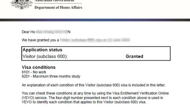 Kết quả Visa 2