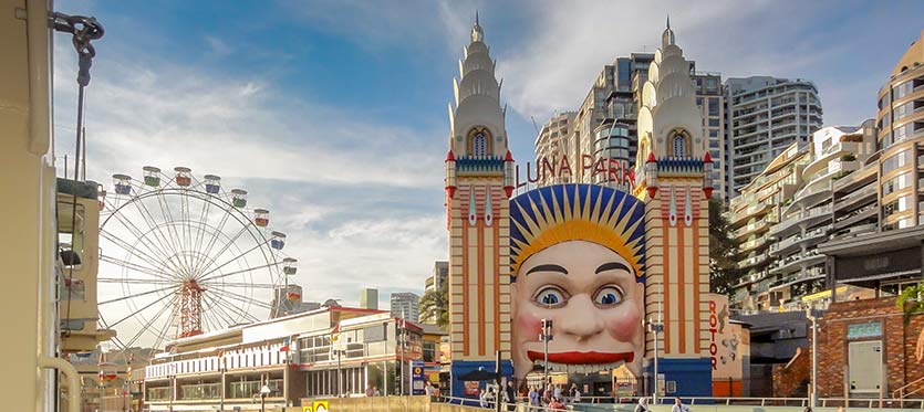 Luna Park Sydney - Khu vui chơi nổi tiếng tại Úc